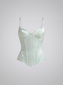 Mint Bloom Corset